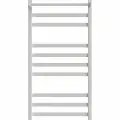 Полотенцесушитель электрический 500x1000 POINT Меркурий (PN83850PW) с полкой, диммер справа, белый