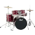 Pearl RS585C/C91 ударная установка из 5-ти барабанов, цвет Red Wine, стойки и тарелки в комплекте