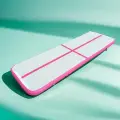 Надувная дорожка для акробатики B, розовый, 3х1х0,1м, с насосом