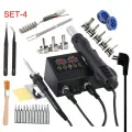 SumSour 8898 2 в 1 паяльная станция, SET-4 EU Plug