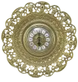 Часы-блюдо в рамке Барокко AL-82-104 Италия