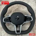 Подходит для BMW 3 серии 525 530 X1 X3 X5 X6 рулевое колесо из углеродного волокна в сборе