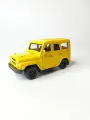 Коллекционная машинка игрушка металлическая УАЗ-469 для мальчиков масштабная модель 1:24 желтый