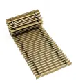 Решетка рулонная Techno РРА 250-1500/Б алюминиевая, цвет бронза