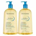 Увлажняющее масло для тела Bioderma, Atoderm, 1 л + 1 л, с дозатором