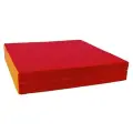 Мат гимнастический КМС Мат № 8 (100 х 200 х 10) складной 1 сложение  красно/жёлтый