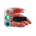 Диктофон для записи разговора Edic-мини A106 (microSD) 2 подарка (Power-bank 10000 mAh SD карта)