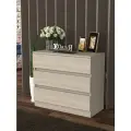 Комод с ящиками узкий №13 ЯШС из ЛДСП для хранения вещей без ручек