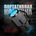 Портативная колонка Урал Гагарин ГР-007 серый