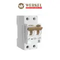 Дифференциальный автомат 1P+N Werkel W922P256 электромеханический, 25 A, 30 mА, 6 kА, ВТХ C