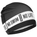 Шапочка для плавания мужская No swim, no life, тканевая, обхват 54-60 см