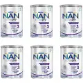Молочко детское Nestle NAN 3 ExpertPro, гипоаллергенный, с 12 месяцев, 400 г 6 шт