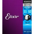 Elixir 11-52 Polyweb Custom Light Bronze 80/20 11025