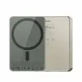 Магнитный аккумулятор MAXCO Legend Magnetic, Ultra Slim 7.5 mm, 5000 mAh, Qi15W/PD20W, Титановое золото