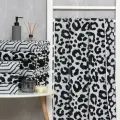 Полотенце махровое Этель Leopard черный,50х90 см, 100% хлопок, 420 гр/м2