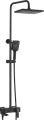 Душевая стойка Rose R2736H черная