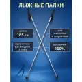 Лыжные палки SPINE AL алюминий 165 см для подростков и взрослых беговые спортивные