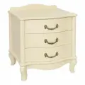 Тумбочка прикроватная Джульетта 3 ящ. (дуб шампань) Вис