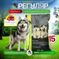 Корм для собак сухой 15 кг Биско Регуляр Говядина для крупных и средних пород