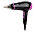Фен Magnit RMH-1170 черный/розовый