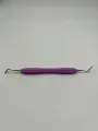 Гладилка LM-Misura силиконовая ручка, фиолетовая