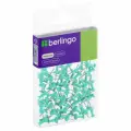 Кнопки силовые Berlingo, цветные, голубые, пвх-упаковка, 50шт. (PN5030d), 24 уп.