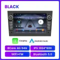 Автомагнитола для Opel Astra H J 2004-11 Vectra Vauxhall Antara Zafira Corsa C D Vivaro Meriva Veda, 8Core 4G 64G Black