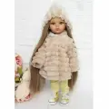 Комплект одежды и обуви для кукол Paola Reina 32 см, светло-желтый, бежевый