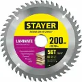 Диск пильный STAYER Laminate, 200x32/30 мм, 56Т, аккуратный рез, по ламинату