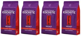 Кофе зерновой натуральный жареный Арабика EGOISTE VELVET 200 гр х 4 шт
