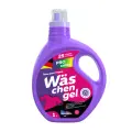 Гель для стирки цветного белья гипоаллергенный, парфюмированный, Was 1л