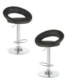 Набор 2 шт. Стул барный DOBRIN MIRA, LM-5001, чёрный