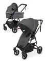 Коляска прогулочная 2 в 1 с реверсивным блоком и люлькой Valcobaby Snap 4 Ultra, цвет: Dove Grey