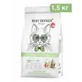 Best Dinner Monoprotein Cухой корм для стерилизованных кошек c чувствительным пищеварением и аллергией, с белой рыбой - 1,5 кг