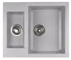 Мойка GRANICOM NOVELL Бьянка 595*495*200*145 мм (серый) (без сифона)