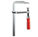 Струбцина цельнометаллическая BESSEY GS25 classiX 250/120, 5 кН, деревянная ручка