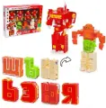 Набор роботов «Алфавит», трансформируются, 7 букв, собираются в 1 робота