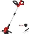 Триммер аккумуляторный для травы садовый WORTEX TB 3018 XLT SOLO (0333237)