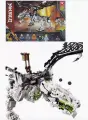 Конструктор Ниндзяго: Дракон чародея-скелета 767 деталей/совместим с Lego Ninjago