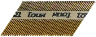Реечные гвозди по дереву Toua D34 3,05х90 мм Ri EG (2000 шт) ершеные гальванизированные