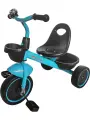 Велосипед трёхколесный юпитер (колеса EVA 10/8) голубой (Арт. ВЛ-2576)