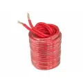 AURA SCA-B400 Кабель акустический 12AWG (d 4 мм) AURA 5 м красный прозрачный SCA-B400 (блистер)