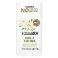 Schmidt's, Натуральный дезодорант, 48 часов, без алюминия, Vanilla & Oat Milk, ваниль и овсяное молочко, 75 г
