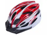 Шлем защитный VSH25 In-Mold красно-белый, (L) 58-62см взрослый