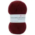 Пряжа Пехорка Кроссбред Бразилии, 50 % мериносовая шерсть, 50 % акрил, 100 г, 500 м, 5 шт., 03630 темно-бордовый