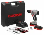 Аккумуляторный шуруповерт CROWN CT21082H-2 BMC