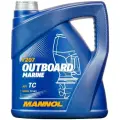Полусинтетическое моторное масло Mannol Outboard Marine, 4 л