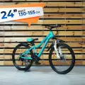 Велосипед детский 24 Aria Queen MS242DW (aquamarine) рама 12, 21 скорость, на рост 130-155 см, 8-12 лет, SHIMANO, горный городской скоростной, подростковый для девочки, в коробке