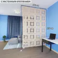 Ширма перегородка для зонирования 250*170 Крепление на стену