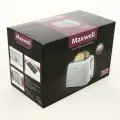 Тостер Maxwell MW-1504, корпус пластиковый, 750 Вт, цвет белый